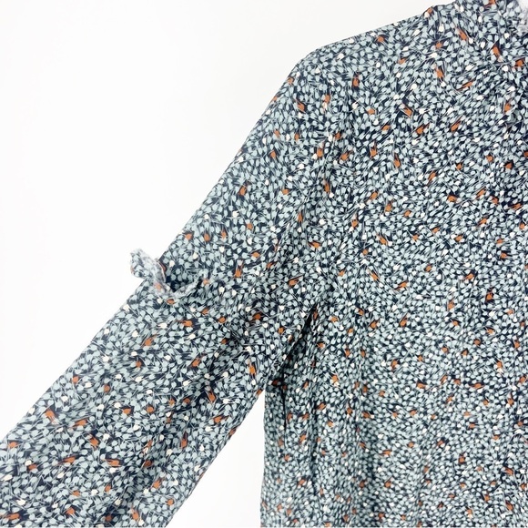 ✅ CHARLOTTE BRODY 100% SILK LONG SLEEVE BLOUSE SIZE SMALL - Picture 3 of 9